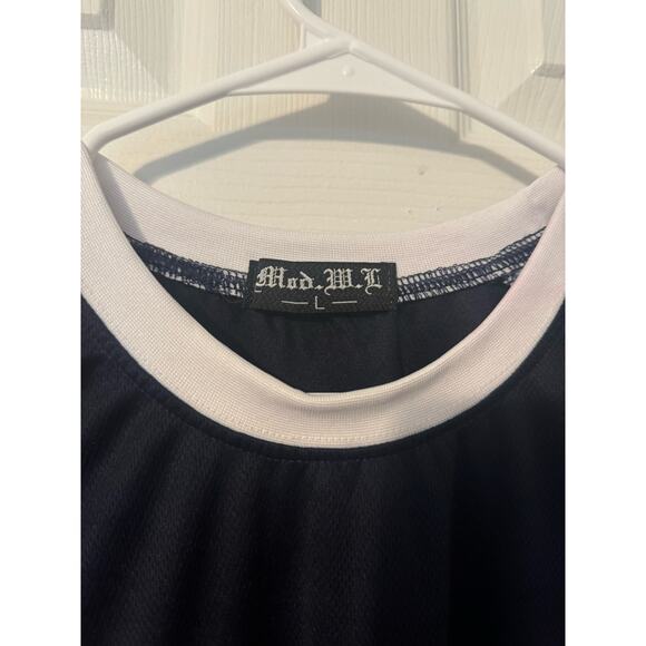 Mad M L France Soccer Jersey Mbappe Kit Blue Size Large - Picture 3 of 4